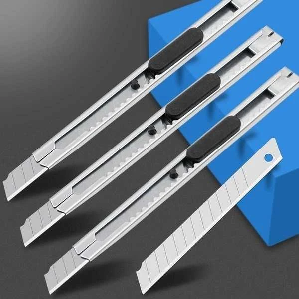 Oem Universalus peilis - su ištraukiamu 9 mm ašmenimis - popierinis tapetų peilis