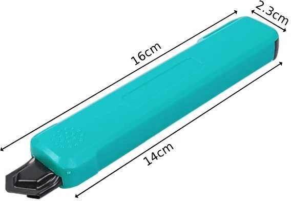 Oem Universalus peilis su ištraukiamu peiliuku 12.5 mm - juodas - popierinis tapetų peilis