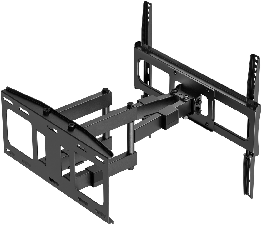Universalus televizoriaus laikiklis 32"-80" su Cabletech vertikaliu ir horizontaliu reguliavimu