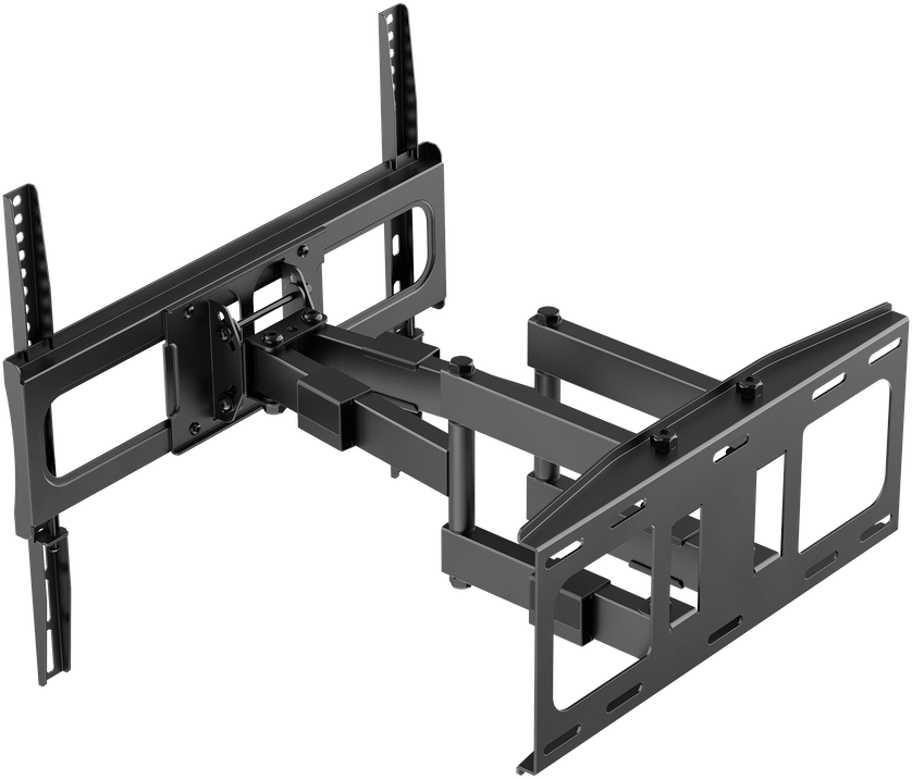 Universalus televizoriaus laikiklis 32"-80" su Cabletech vertikaliu ir horizontaliu reguliavimu