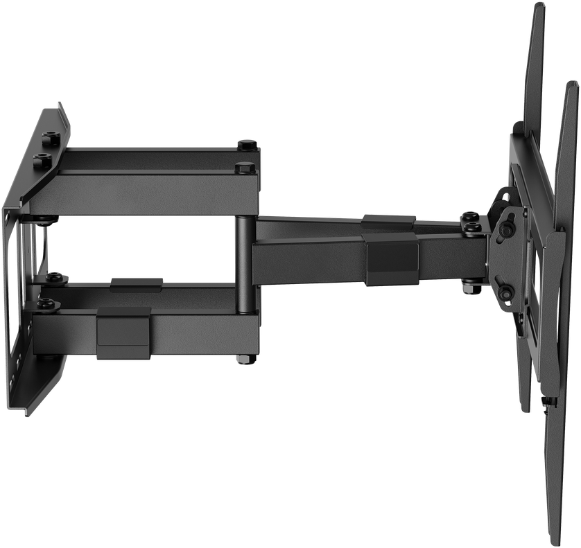 Universalus televizoriaus laikiklis 32"-80" su Cabletech vertikaliu ir horizontaliu reguliavimu