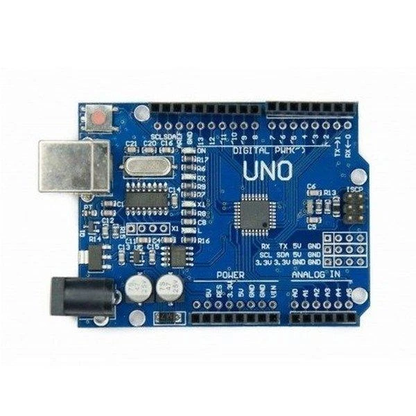 Arduino suderinamas UNO R3 mikrokontroleris