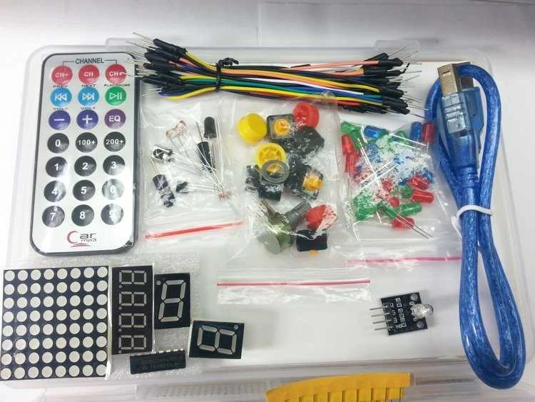 Oem UNO basic KIT Startinis rinkinys – UNO R3 Starter Kit – suderinamas su Arduino