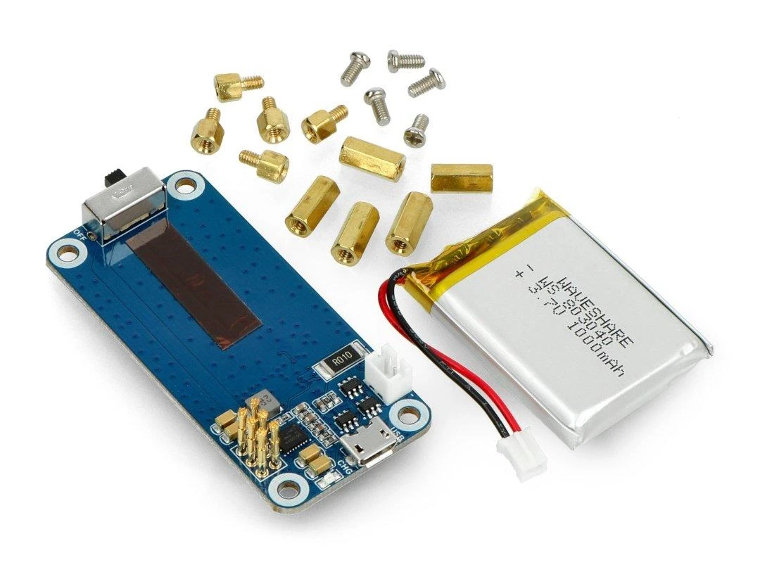 UPS HAT, skirtas Raspberry Pi Zero, Waveshare 19739