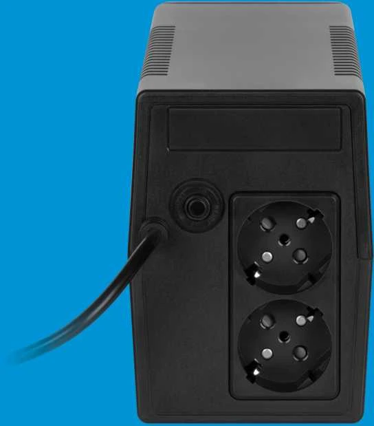 Nepertraukiamo maitinimo šaltinis UPS Rebel modelis Nanopower 650 atsijungus 650VA 360W 230V 50Hz