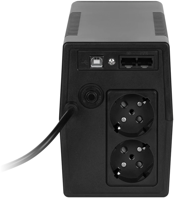 Nepertraukiamas Maitinimo Šaltinis - Rebel Nanopower Plus 650VA Juodas