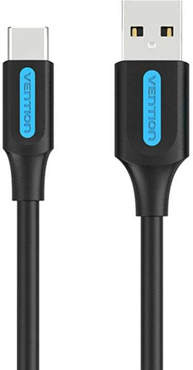 USB 2.0 A į USB-C 3A laidas 1.5 m Vention COKBG juodas