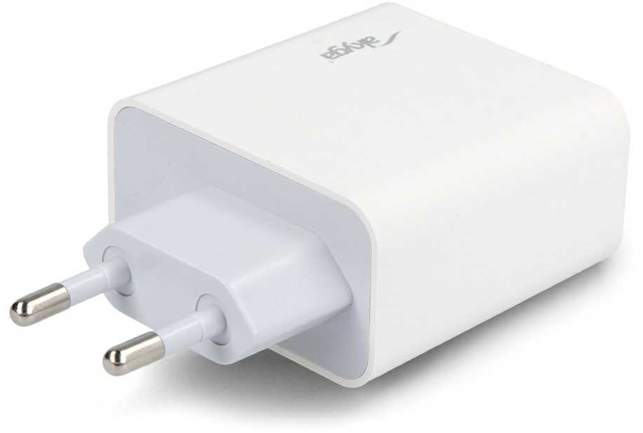 USB A USB C PD Quick Charge 3.0 maitinimo šaltinis – 5-20V/2.25-3A – Akyga AK-CH-14