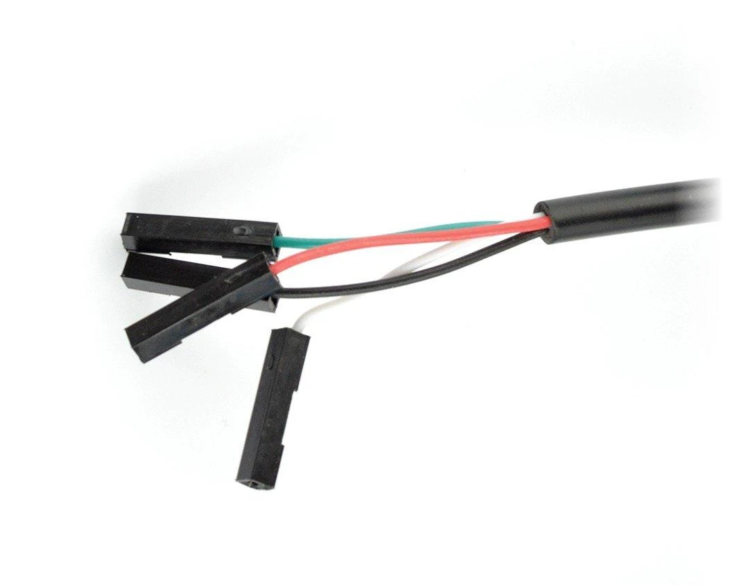 Waveshare USB-UART adapterio laidai su jungtimis