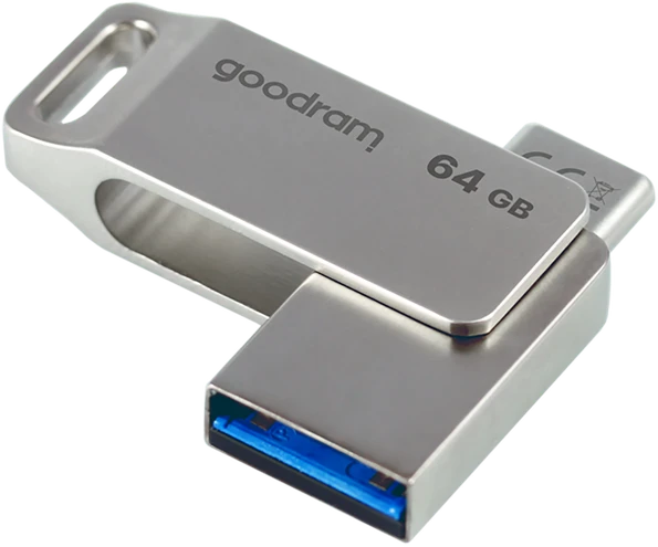 GOODRAM 64GB ODA3 Sidabrinis USB 3.0