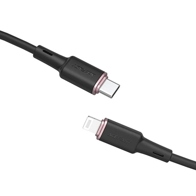 USB laidas Acefast C2-01 MFi PD30W USB-C to Lightning 1.2m juodas