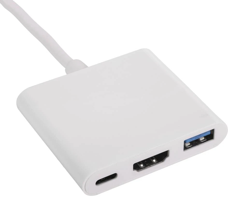 AKYGA AK-AD-57 Hub USB tipo C AK-AD-57 USB A (f) USB tipo c HDMI (f) 15 cm