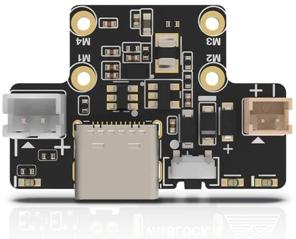 USB C tipo maitinimo modulis su ličio polimerų ir saulės baterijų palaikymu, skirtas WisBlock - RAK Wireless RAK19012