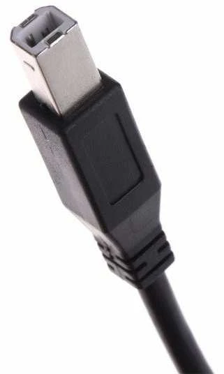 Oem USB kabelis - B ir A tipo jungtys - 300 cm - skirtas Arduino, spausdintuvams, skaitytuvams