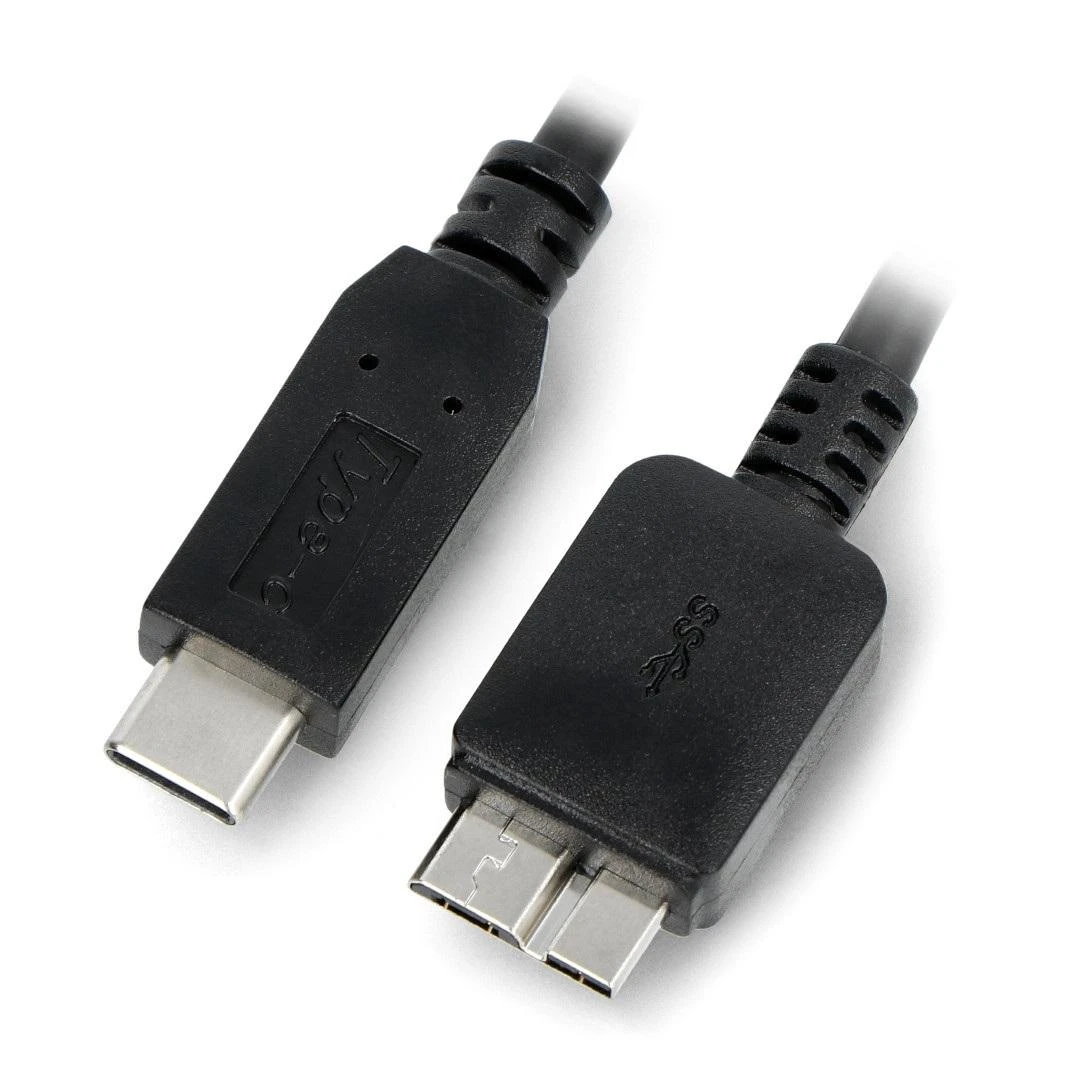 C tipo USB / microUSB B 3.0 laidas - 1m - Akyga AK-USB-44