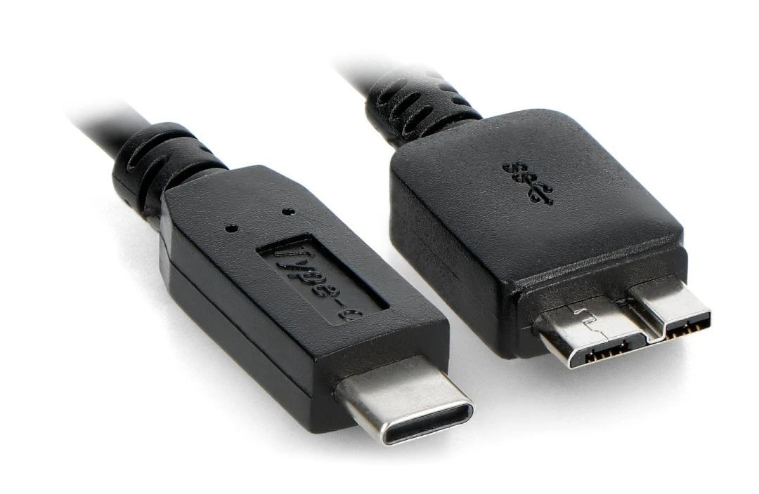 C tipo USB / microUSB B 3.0 laidas - 1m - Akyga AK-USB-44
