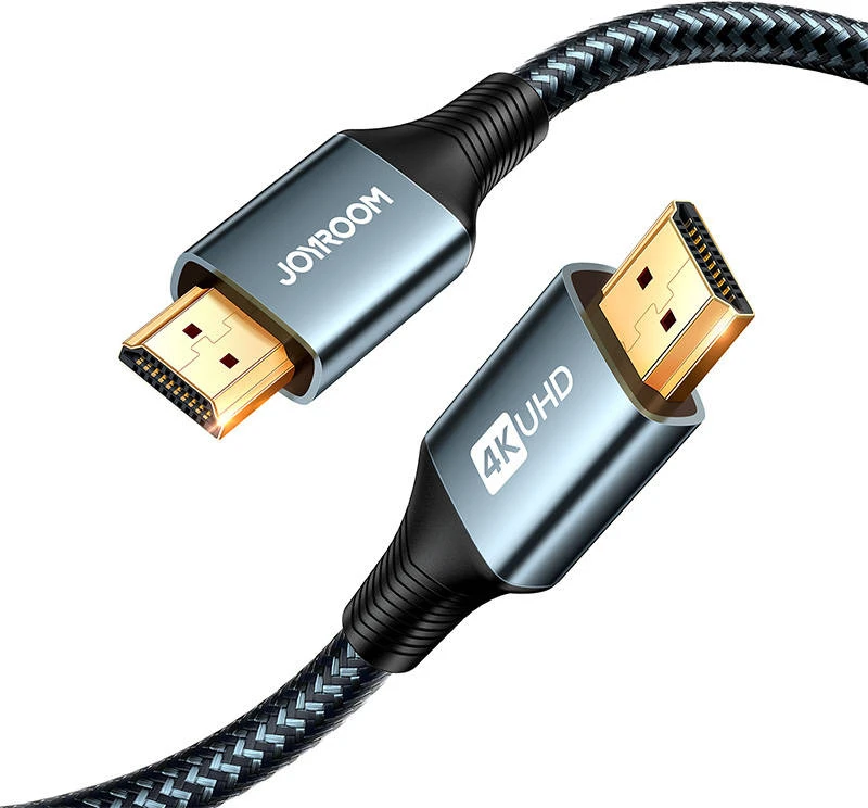 USB Cable HDMI-HDMI / 4K 60Hz / 2m Joyroom SY-20H1 (pilka)