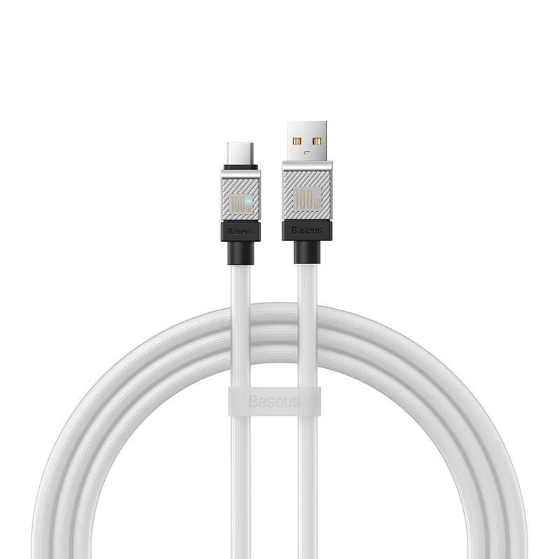 USB laidas per USB-C Baseus CoolPlay 100W 1m (baltas)