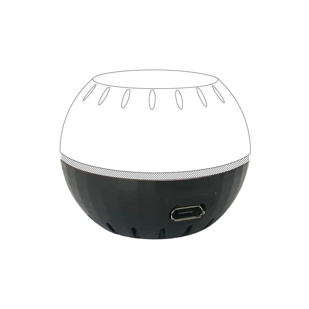 USB maitinimo šaltinis, skirtas Shelly H&amp;T - juodas
