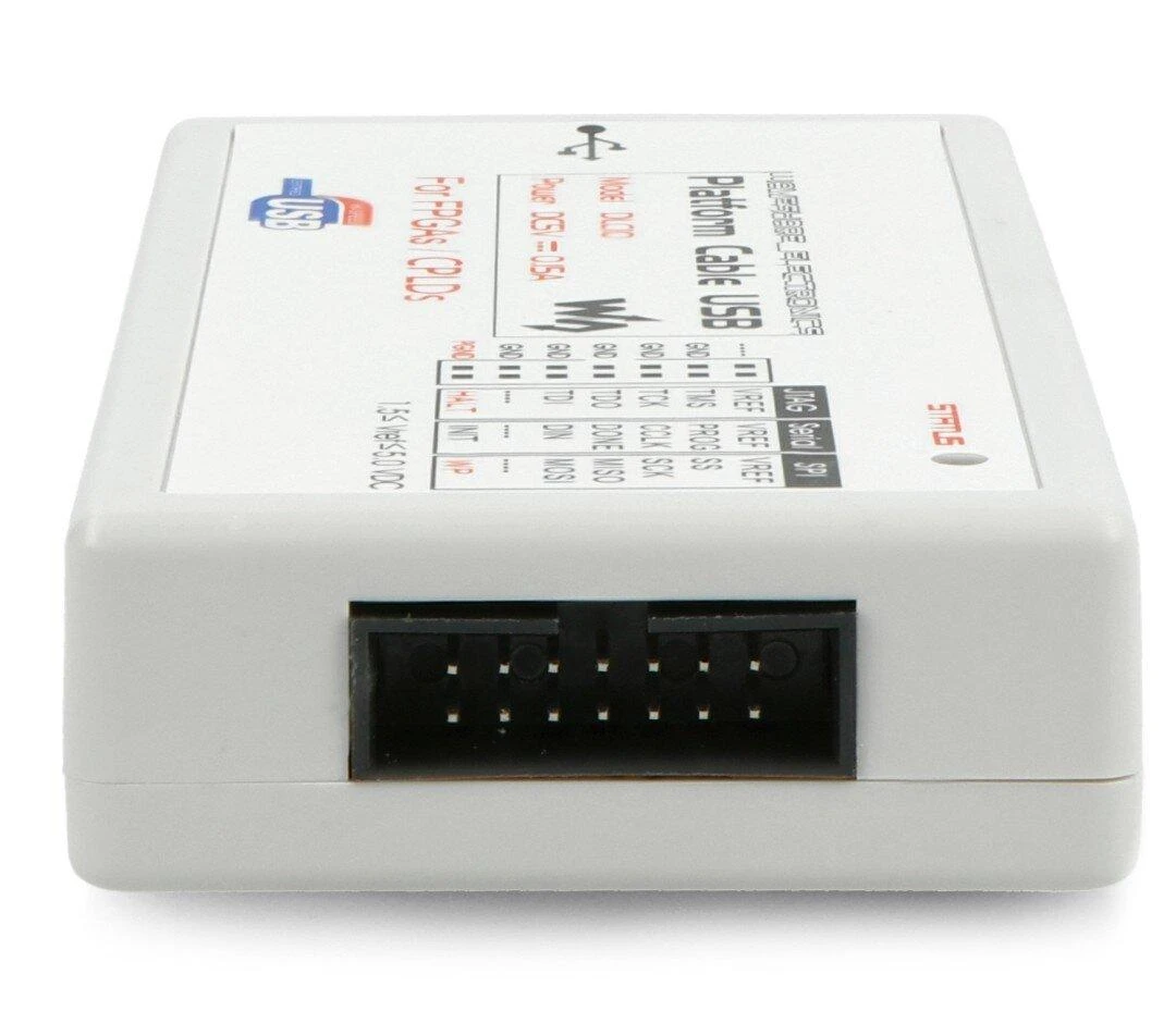 USB programatorius ir derintuvas, skirtas Xilinx įrenginiams, Waveshare 6530