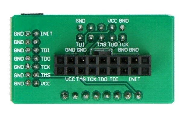 USB programatorius ir derintuvas, skirtas Xilinx įrenginiams, Waveshare 6530