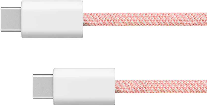 USB Type C – USB Type C laidas 60 W 1 m rožinis Kruger &amp; Matz Basic