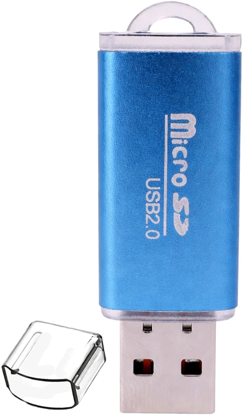 Oem USB2.0 į Micro SD adapteris - MicroSD TF atminties kortelių skaitytuvas - spalvų derinimas