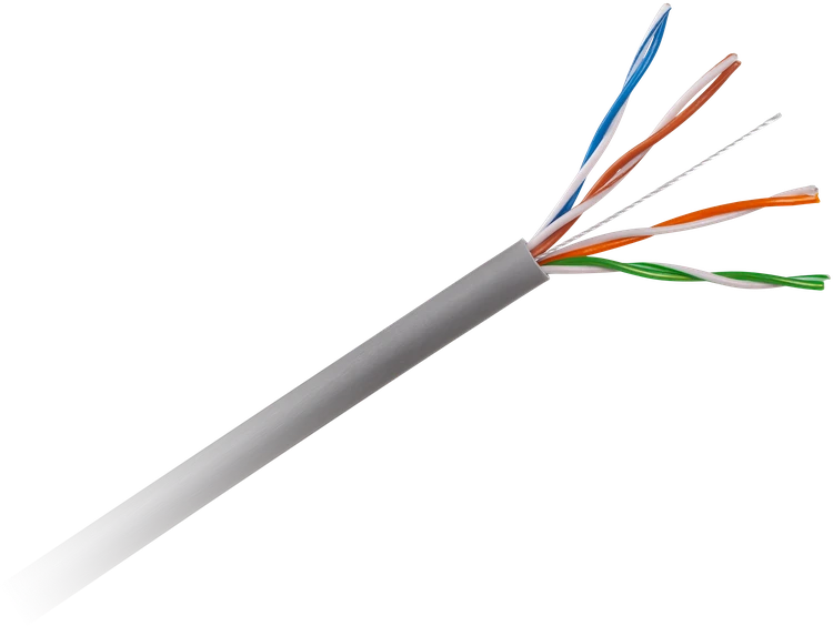 UTP 4x2/0.5CCA susuktos poros kompiuterio kabelis