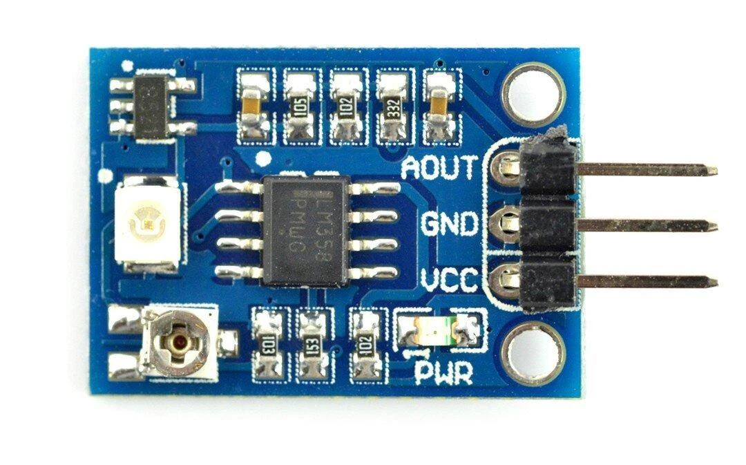 Waveshare UV jutiklis su LM358 valdymo lustu