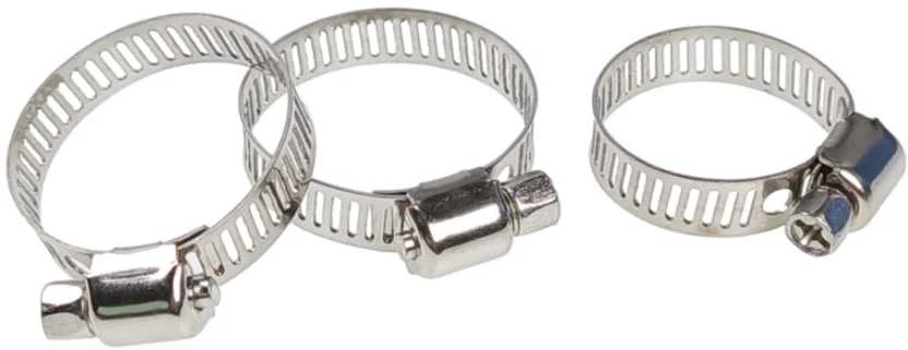 Oem Užspaudimo juosta 51x70mm - 5 vnt, - metalinis sliekinis spaustukas vamzdžiams ir žarnoms