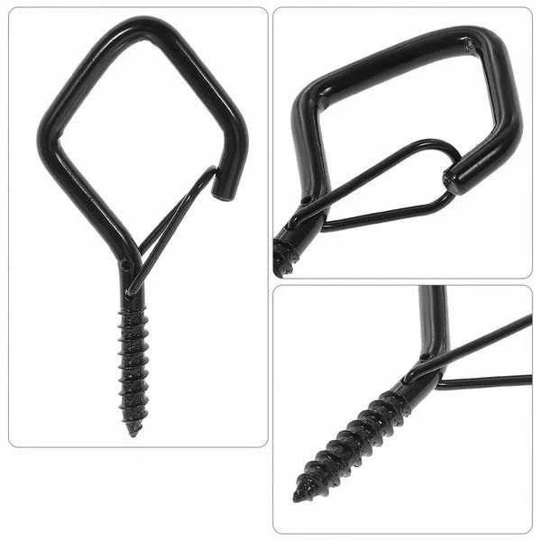 Oem Užsukamas kabliukas Q tipo - 7cm - su sagtimi - rankena su ąsele