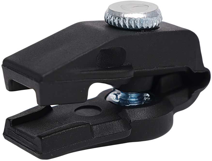 Oem Užtrauktuko kabliukas - juodas 3.7 cm