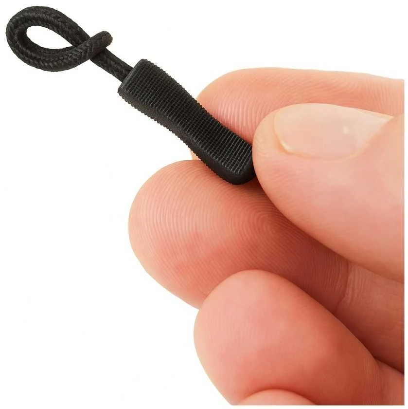 Oem Užtrauktuko slankiklio kabliukas - juodas 3.7 cm