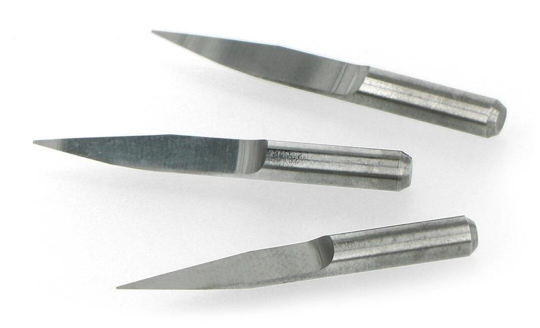 Grąžtas Oem V tipo 30 laipsnių CNC freza - 0.8mm