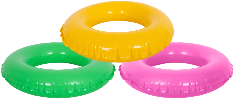 Sunclub geltonas plaukimo ratas 60 cm