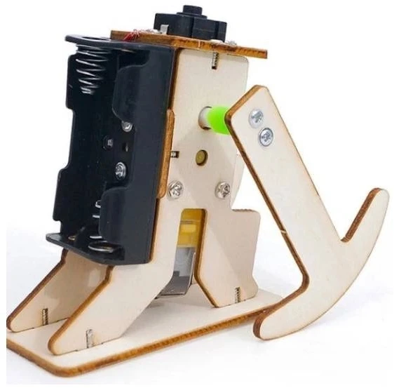 Vaikštantis robotas – pasidaryk pats – edukacinis žaislas
