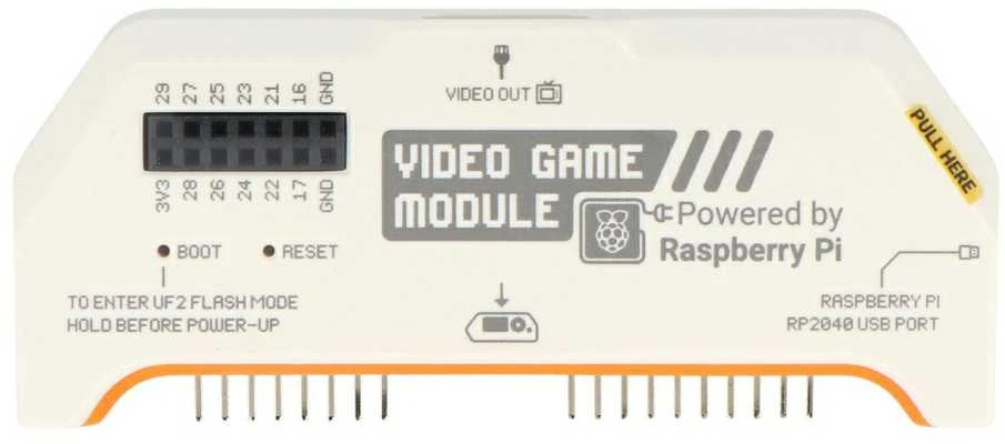 Flipper Zero vaizdo žaidimų modulis su RP2040 mikroschema