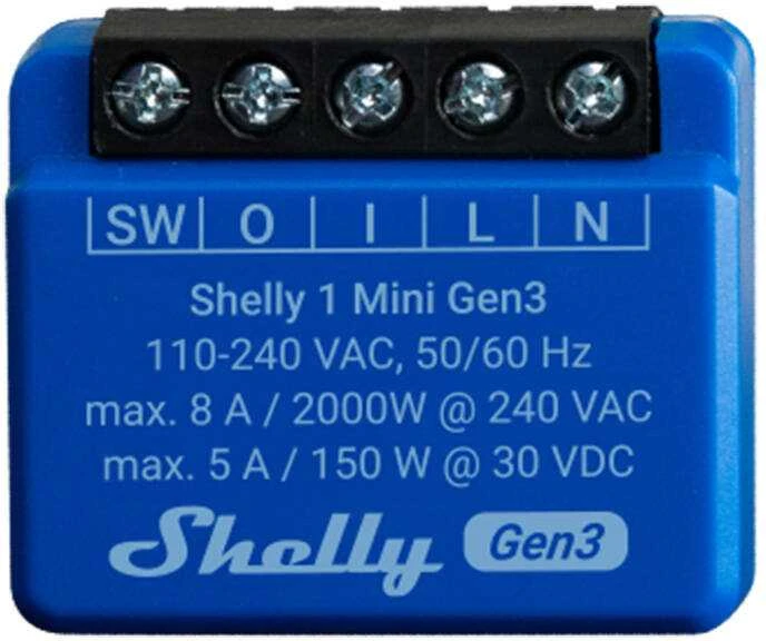 Shelly 1 Mini Gen3