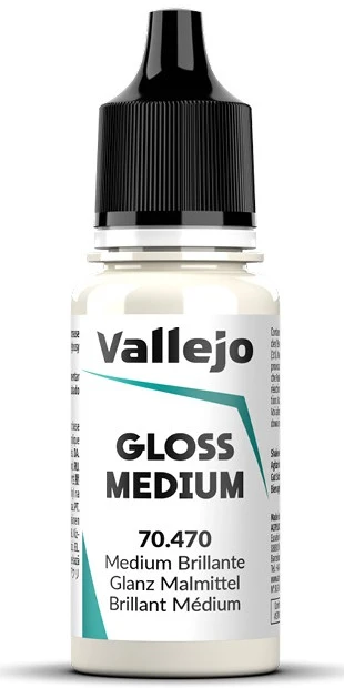 Vallejo Gloss Medium dažai 60ml