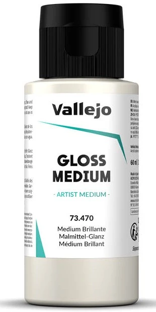 Vallejo Gloss Medium dažai 60ml