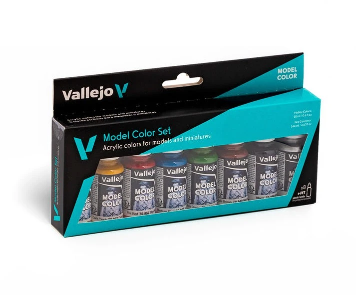 Vallejo - Model Color / 8 colors set - Wargames Basics 18 ml