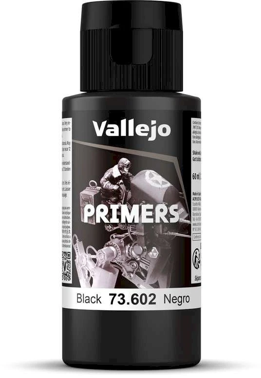 Vallejo paviršiaus gruntas 60ml - Juodas