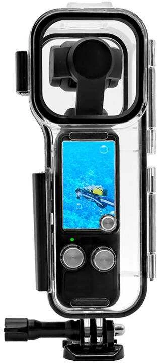 Vandeniui atsparus nardymo dėklas PULUZ skirtas DJI Osmo Pocket 3 45m