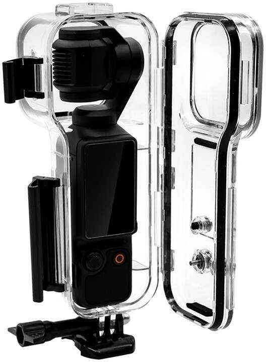 Vandeniui atsparus nardymo dėklas PULUZ skirtas DJI Osmo Pocket 3 45m