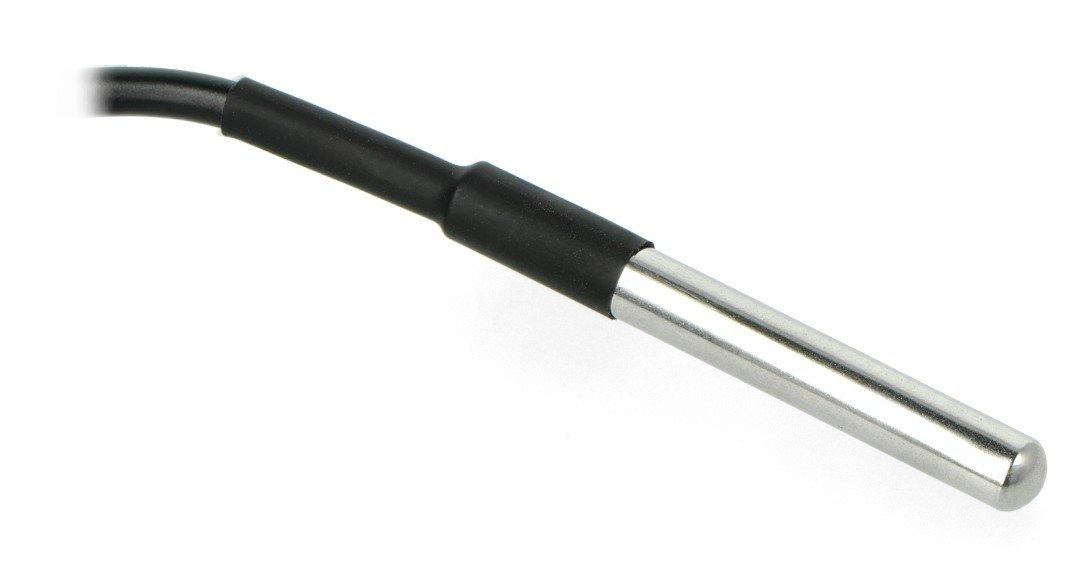 Vandeniui atsparus zondas su temperatūros jutikliu DS18B20 - Okystar - 5m