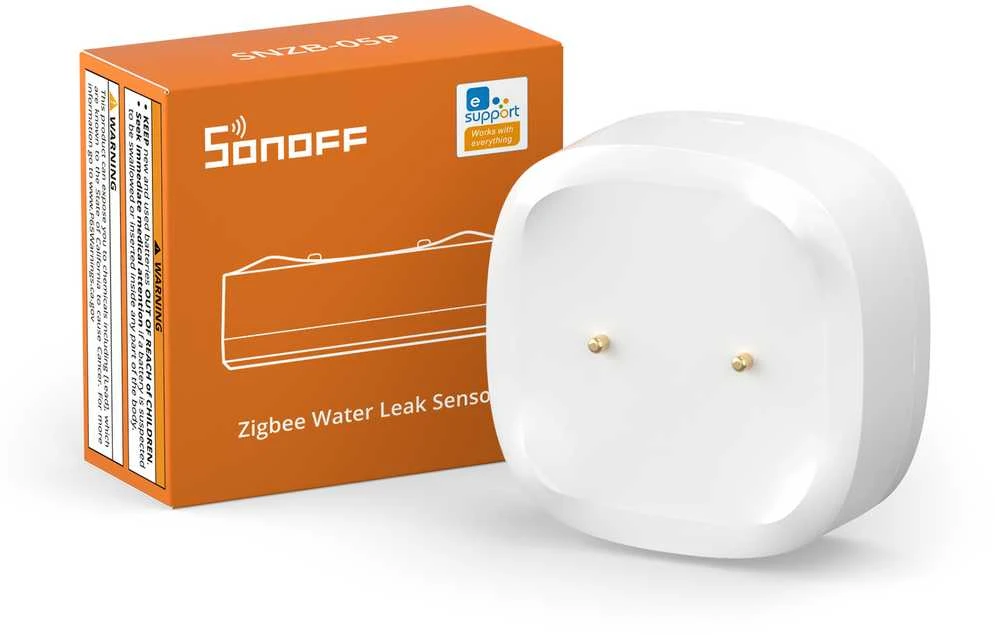 Sonoff SNZB-05P IP67 Zigbee vandens nuotėkio jutiklis