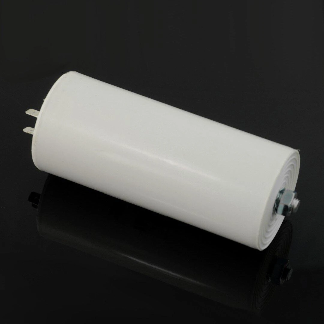 Variklio kondensatorius 100uF 450V cilindrinis