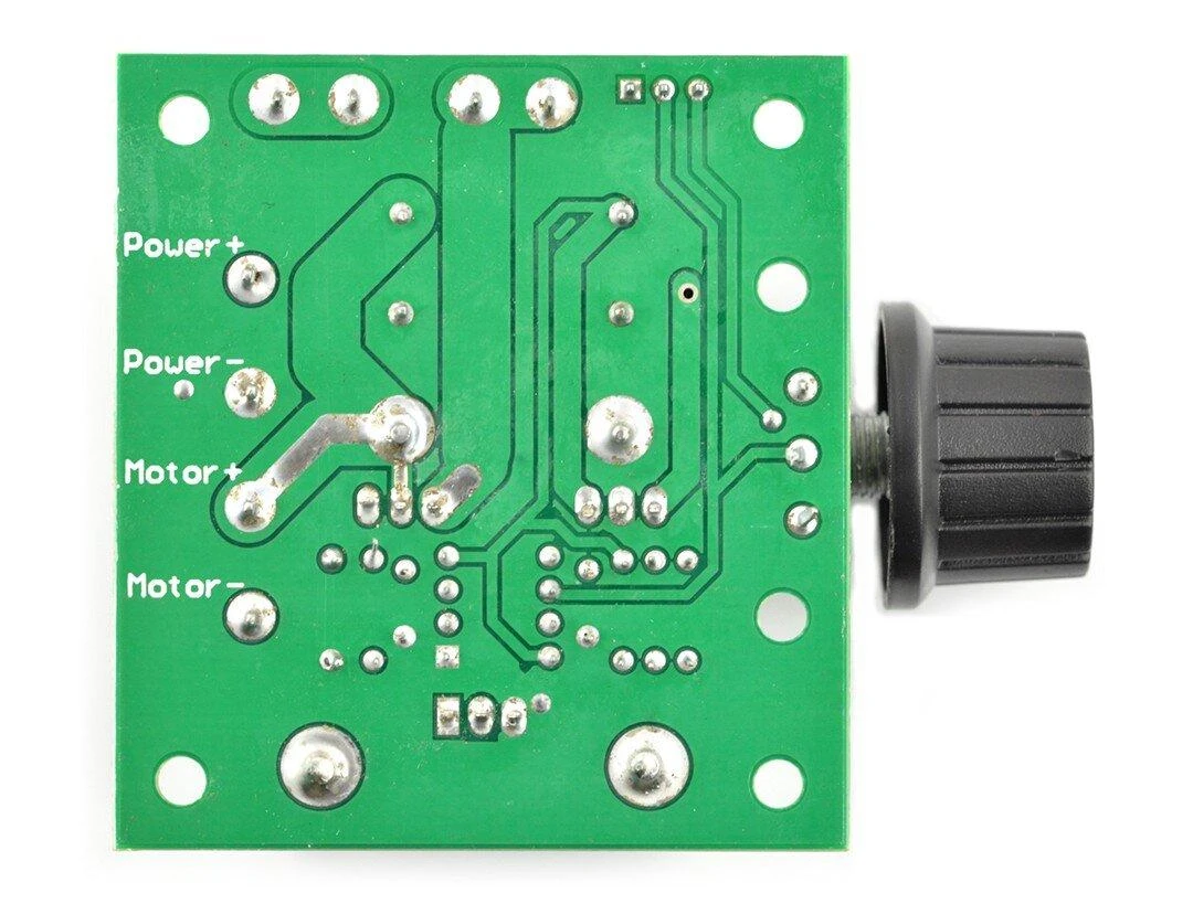 Oem Variklio reguliatorius DC 12-40V/10A/400W - su greičio reguliavimo rankenėle