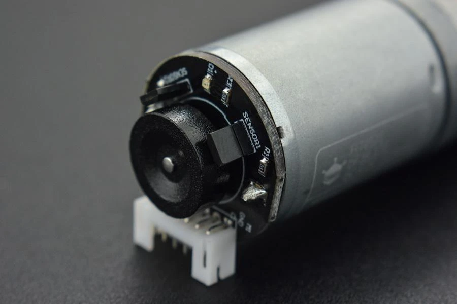 Oem Variklis su Pavara 6V 210RPM + Enkoderis