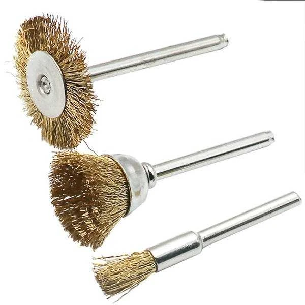 Oem Varinis vielinis šepetys šlifavimui 15 mm - dubuo - dremel, mini trintukas